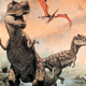 Image for article titled Was Tyrannosaurus Rex a fearsome predator or just another scavenger?